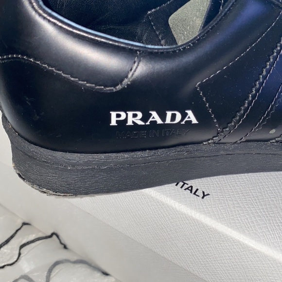 Prada adidas blk leather ref🔥🔥🔥🔥 - Picture 5 of 11